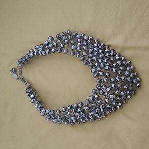 Cluster Beaded Necklace